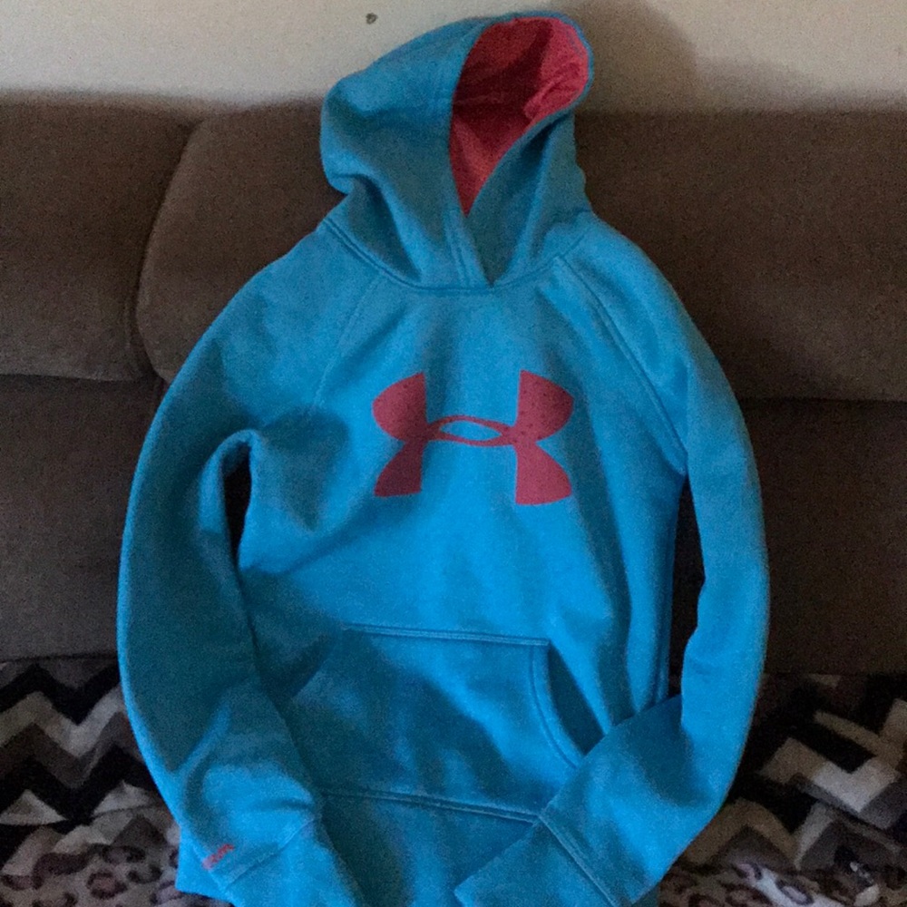 Youth small under arm our hoodie